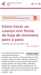 Mobile Screenshot of manualidadeson.com
